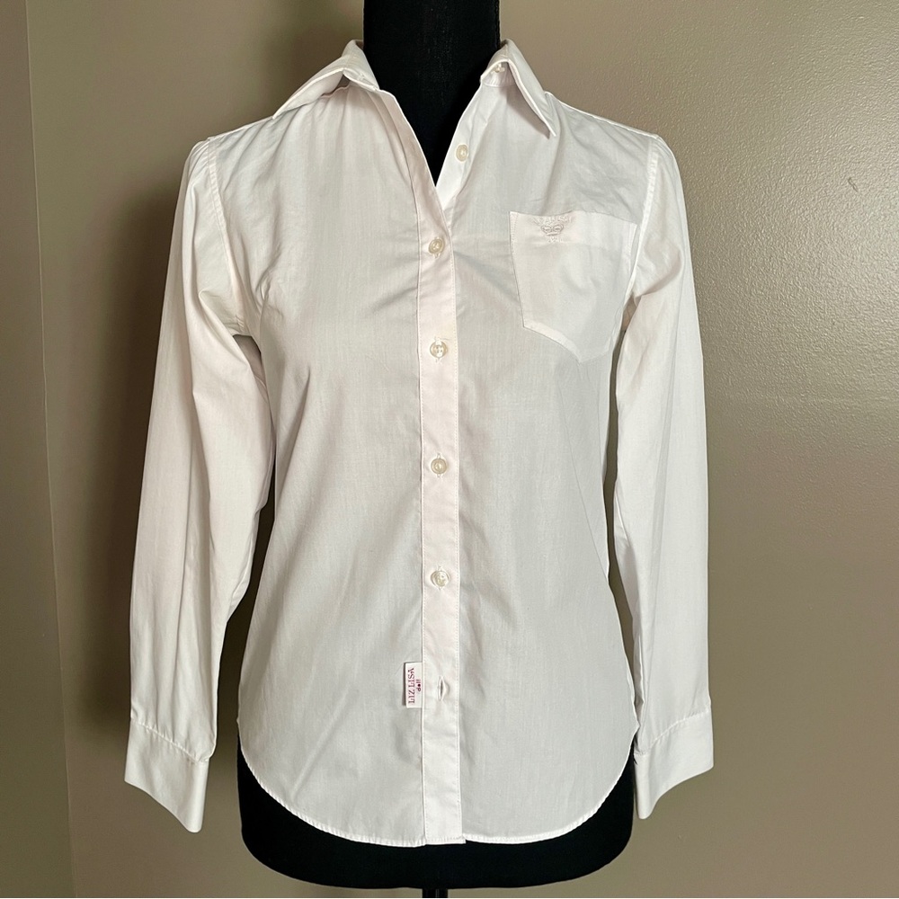 LIZ LISA DOLL White Fitted Button-Up Shirt Japanese J-Fashion Gyaru S